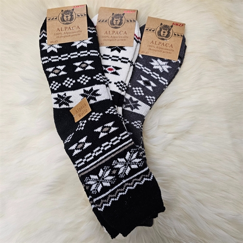 Alpaca uldsokker Str. 40-43 Ver11